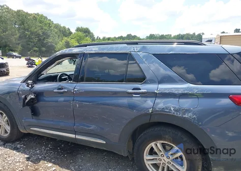 2021 Ford Explorer Xlt из США, поврежденный, VIN 1FMSK7DH1MGA67582